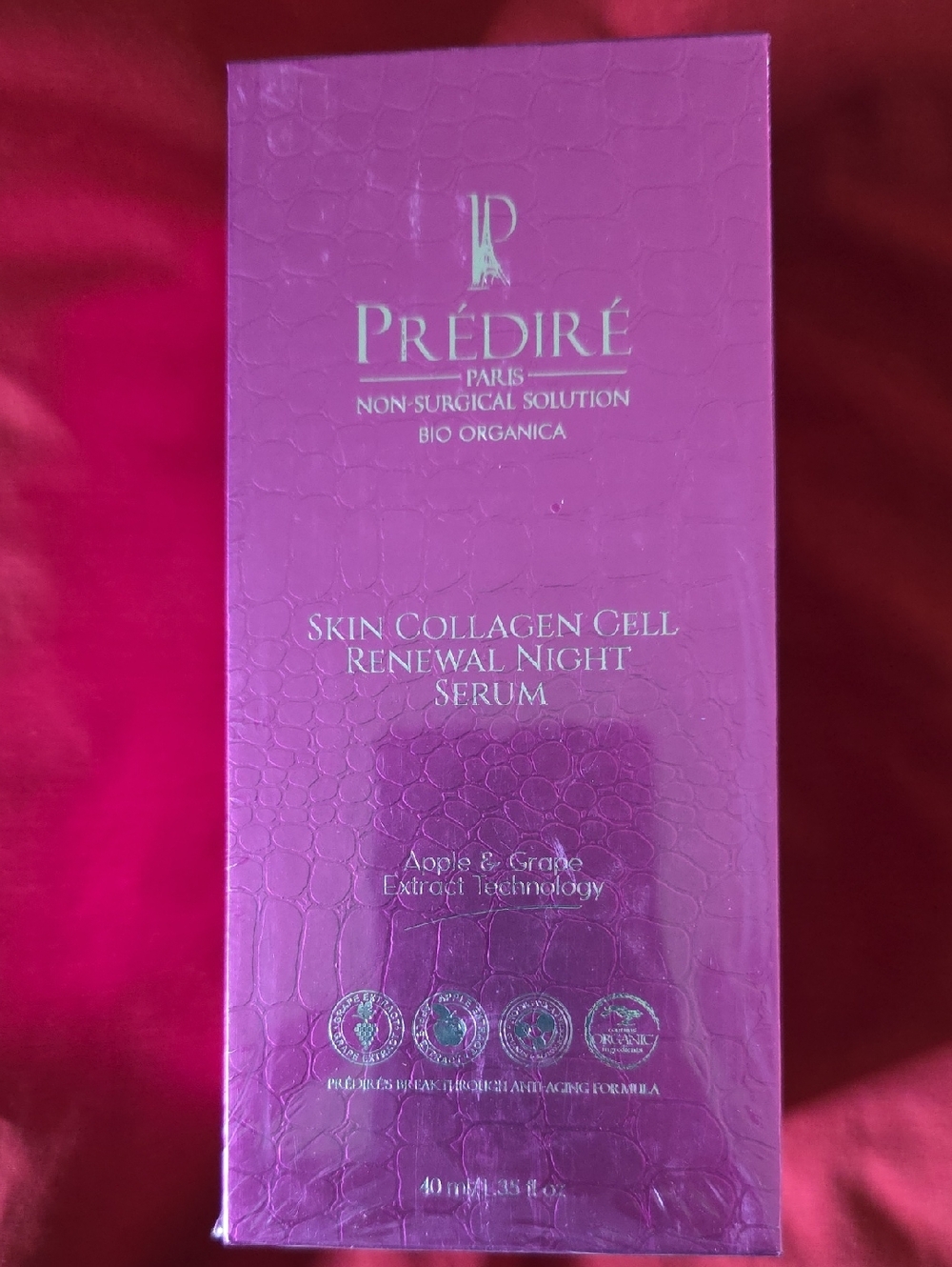 PRÉDIRÉ Skin Collagen Cell Renewal Night Serum — Pink
